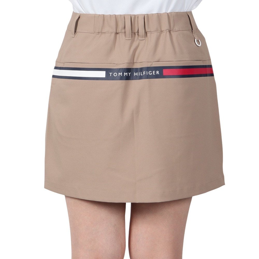 トミー ヒルフィガー ゴルフ（TOMMY HILFIGER GOLF）（レディース）ゴルフウェア バックプリント ツイルスカート THLA514-SND