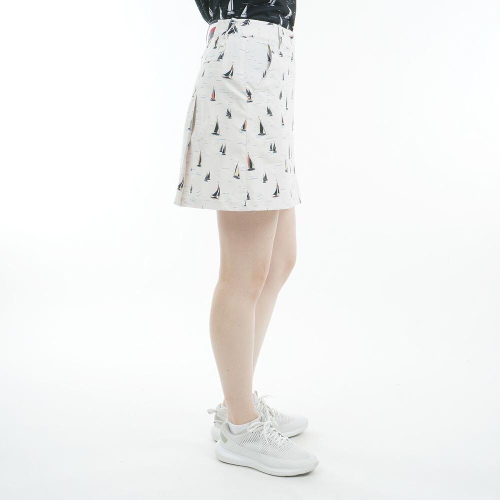 トミー ヒルフィガー ゴルフ（TOMMY HILFIGER GOLF）（レディース）ゴルフウェア 吸水速乾 ヨットプリント スカート THLA521-IVY