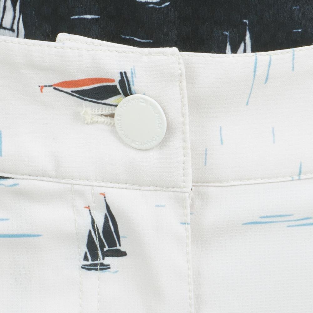 トミー ヒルフィガー ゴルフ（TOMMY HILFIGER GOLF）（レディース）ゴルフウェア 吸水速乾 ヨットプリント スカート THLA521-IVY