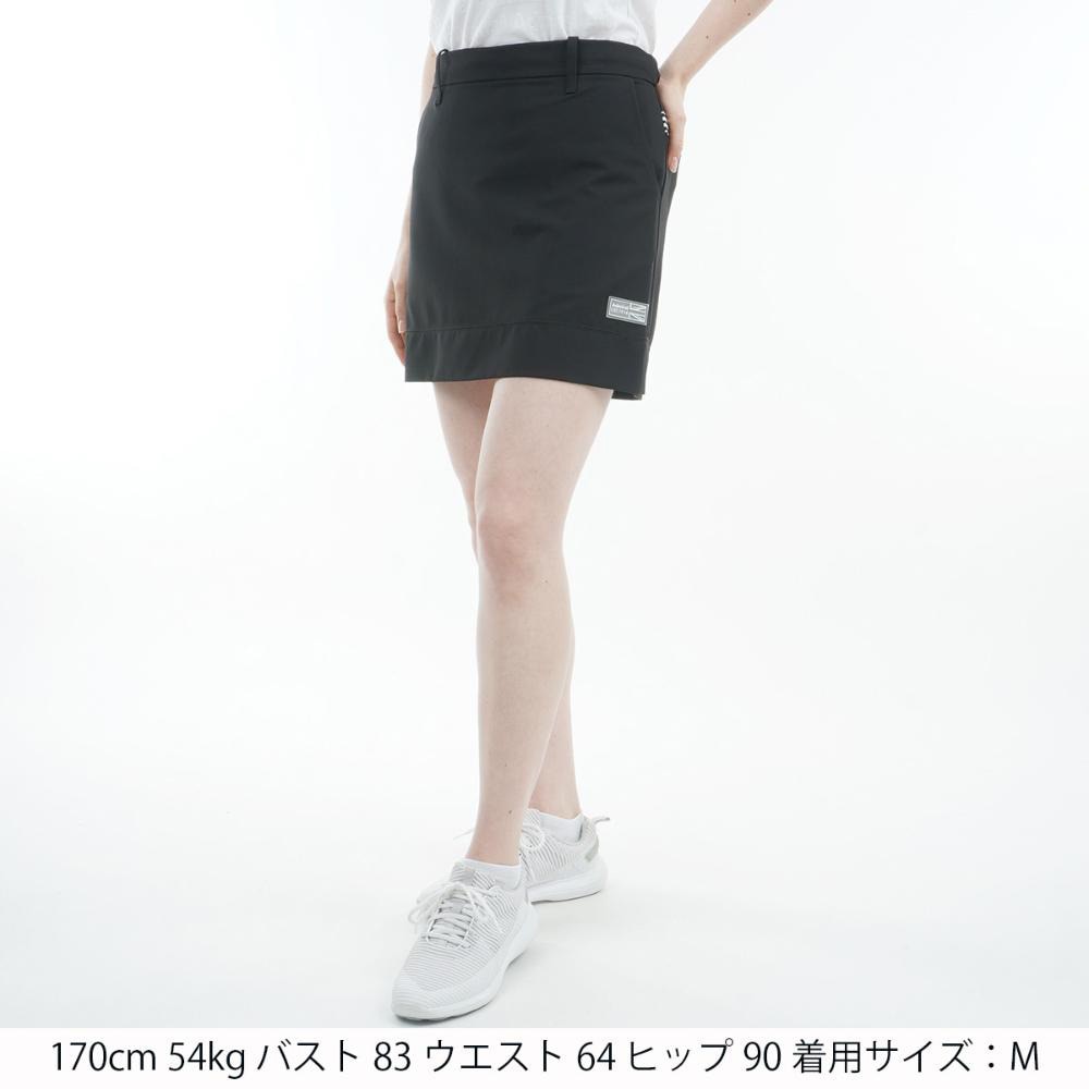 アドミラル ゴルフ（Admiral GOLF）（レディース）ゴルフウェア ミニワッフル プルオンスカート ADLA502-BLK