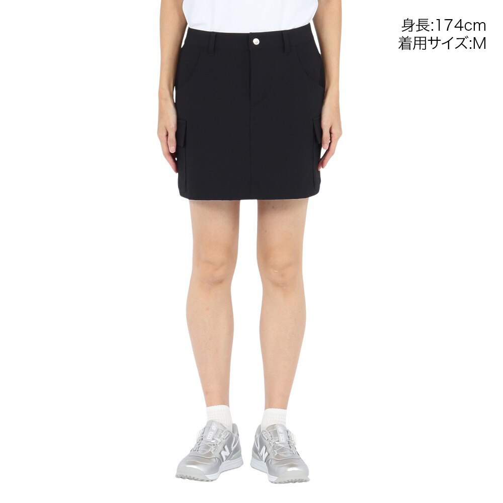 ニューバランス（new balance）（レディース）ゴルフウェア 吸水速乾 接触冷感 カーゴ スカート 012-5134504-010