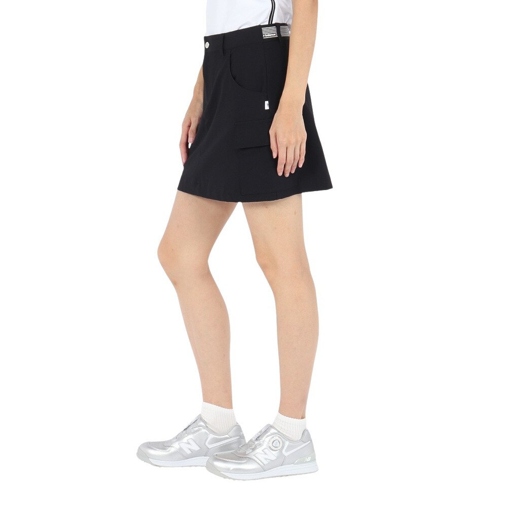 ニューバランス（new balance）（レディース）ゴルフウェア 吸水速乾 接触冷感 カーゴ スカート 012-5134504-010