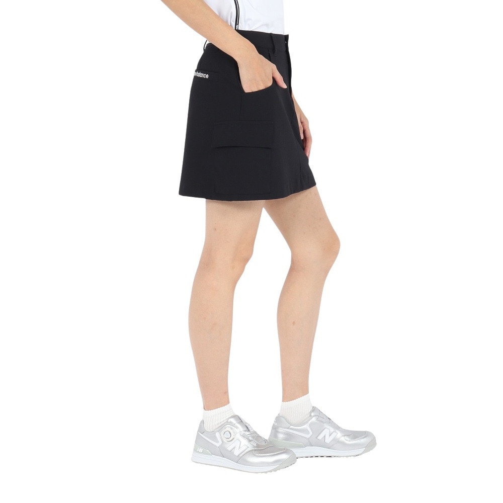 ニューバランス（new balance）（レディース）ゴルフウェア 吸水速乾 接触冷感 カーゴ スカート 012-5134504-010
