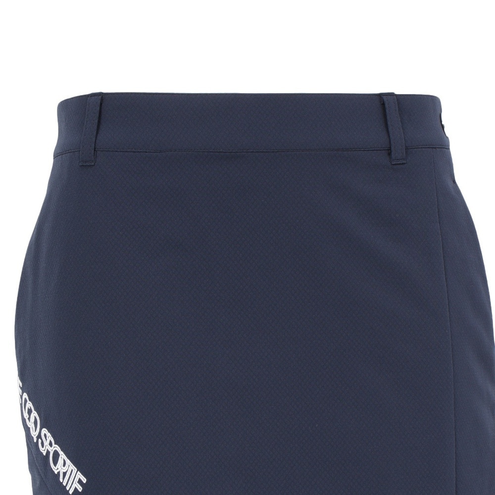 ルコックスポルティフ（lecoqsportif）（レディース）ゴルフウェア プリント切替スカート インナースパッツ付き LG5SSK01L NV00