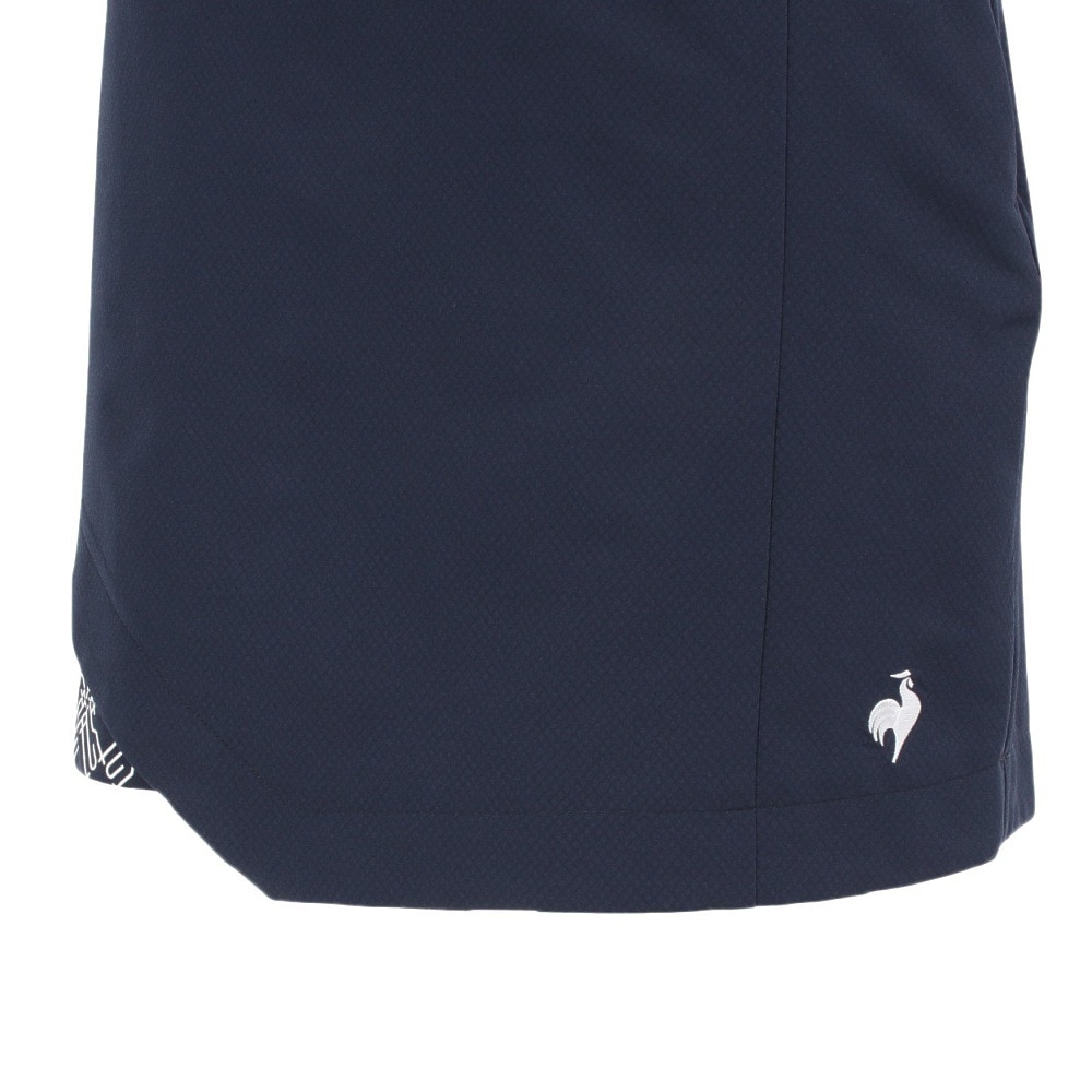 ルコックスポルティフ（lecoqsportif）（レディース）ゴルフウェア プリント切替スカート インナースパッツ付き LG5SSK01L NV00