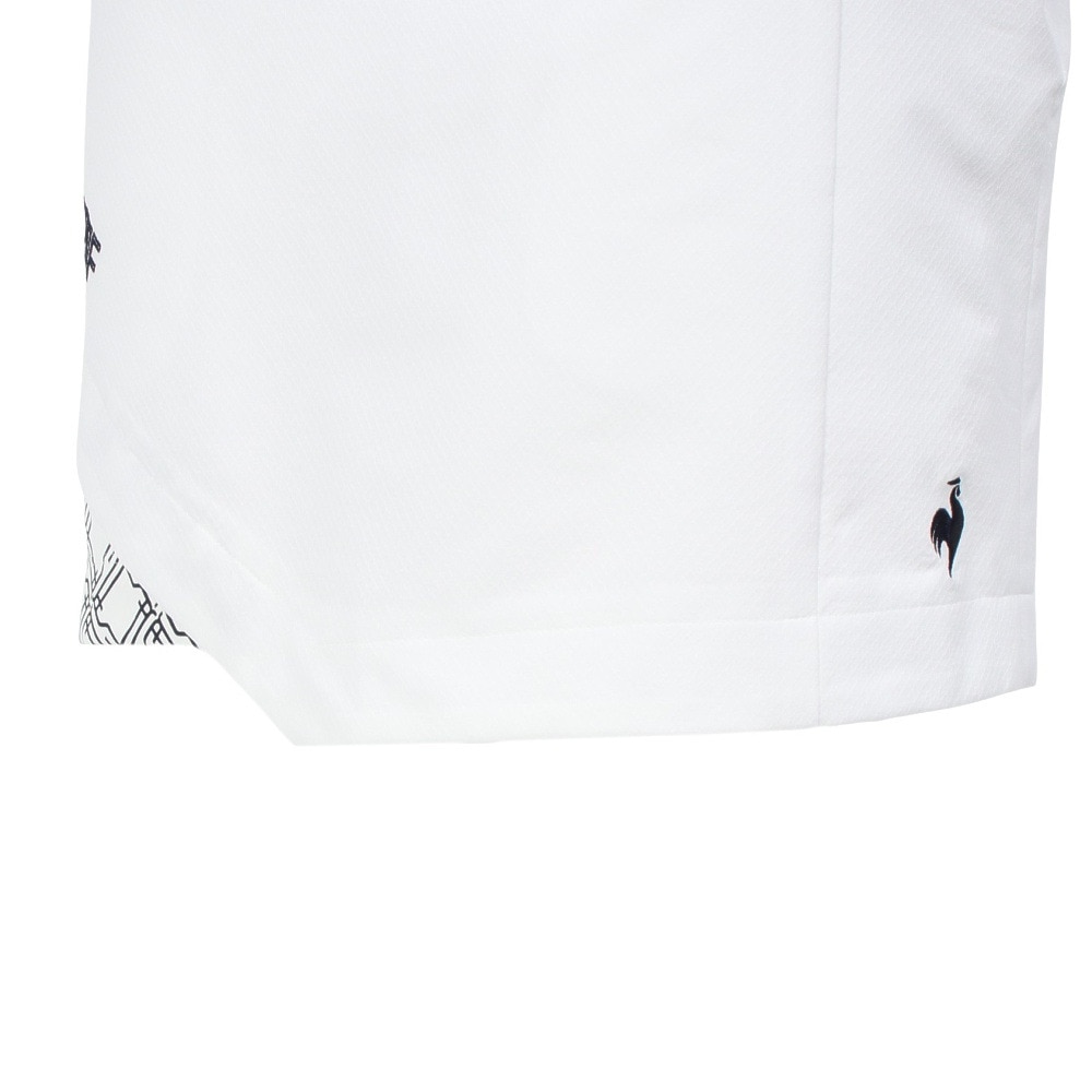 ルコックスポルティフ（lecoqsportif）（レディース）ゴルフウェア プリント切替スカート インナースパッツ付き LG5SSK01L WH00