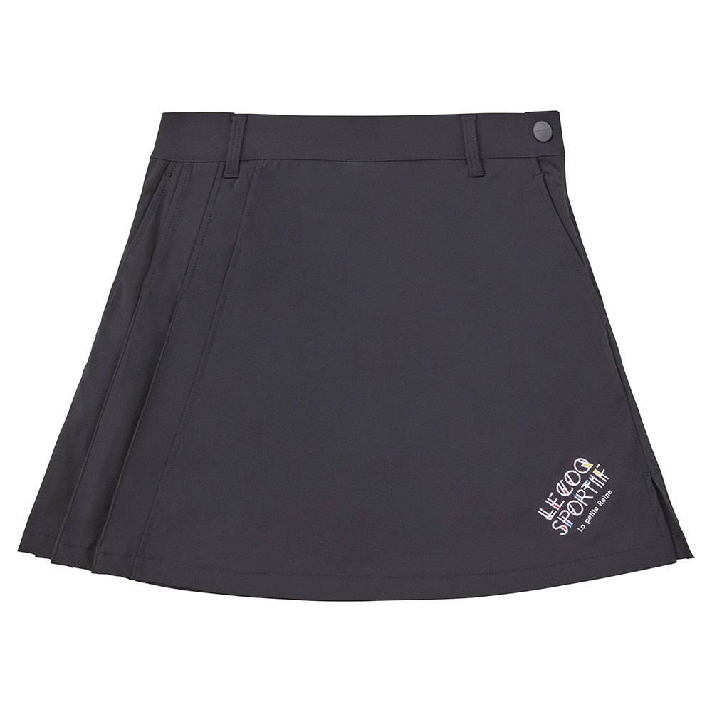 ルコックスポルティフ（lecoqsportif）（レディース）ゴルフウェア プリーツ切替スカート LG5SSK03L BK00