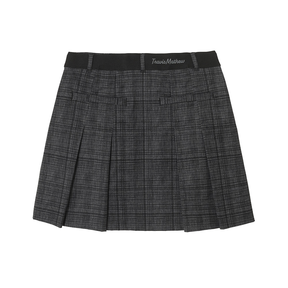 トラヴィスマシュー（Travis Mathew）（レディース）ゴルフウェア Plaid スカート 7AM516-0BLK