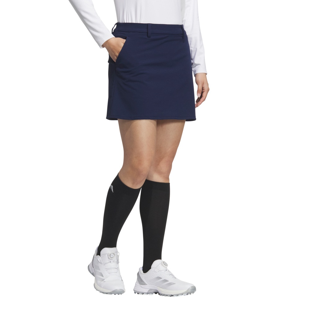 アディダス（adidas）（レディース）ゴルフウェア 4ウェイ スカート 40 JWK13-JM2974 NVY