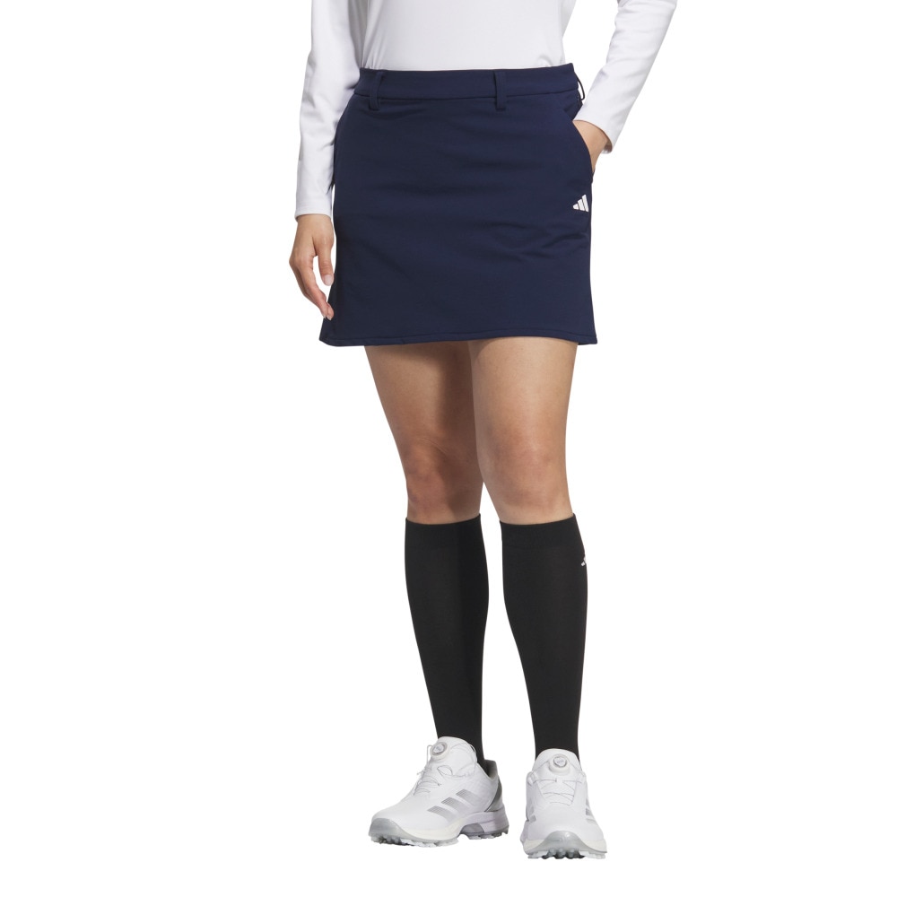 アディダス（adidas）（レディース）ゴルフウェア 4ウェイ スカート 40 JWK13-JM2974 NVY