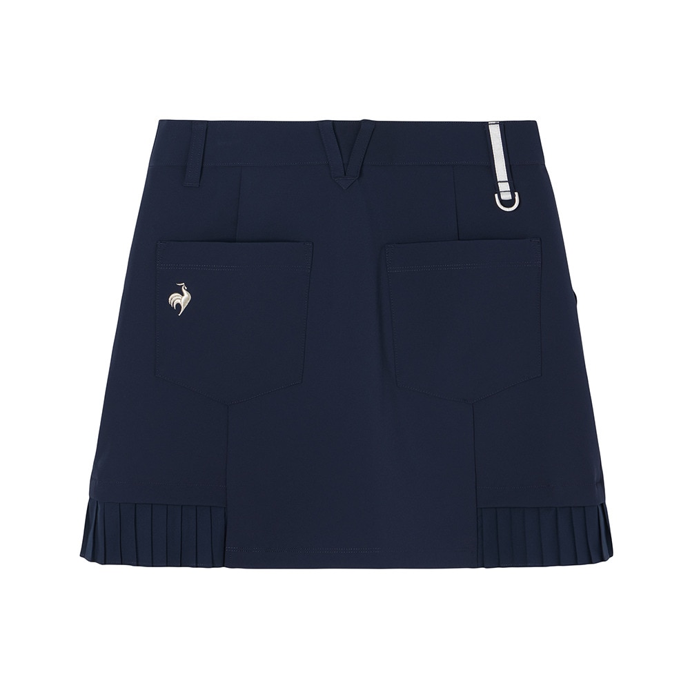 ルコックスポルティフ(lecoqsportif)ゴルフウェア 裾プリーツスカート LG5FSK00L NV00(Lady’s) ルコックスポルティフ（lecoqsportif）（レディース）ゴルフウェア 裾