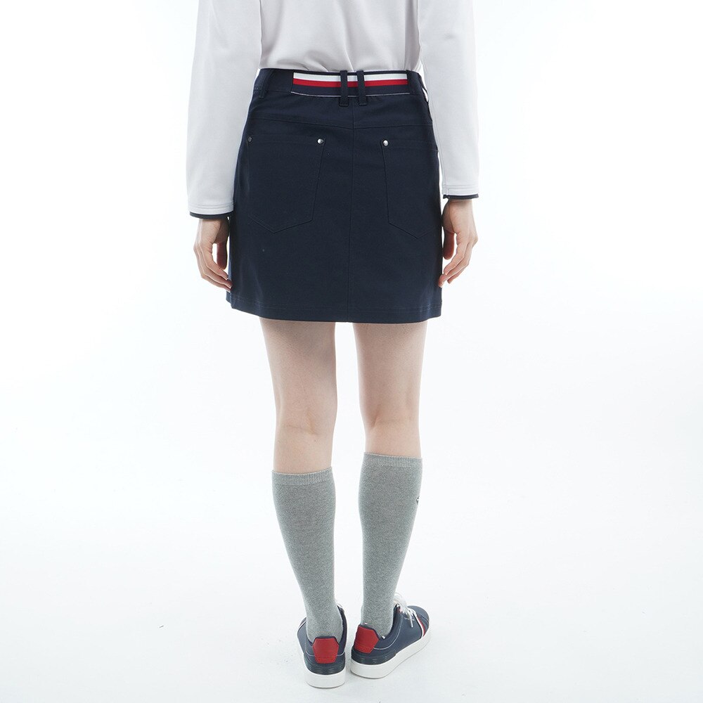 トミー ヒルフィガー ゴルフ（TOMMY HILFIGER GOLF）（レディース）ゴルフウェア ストレッチツイル スカート THLA567-NVY