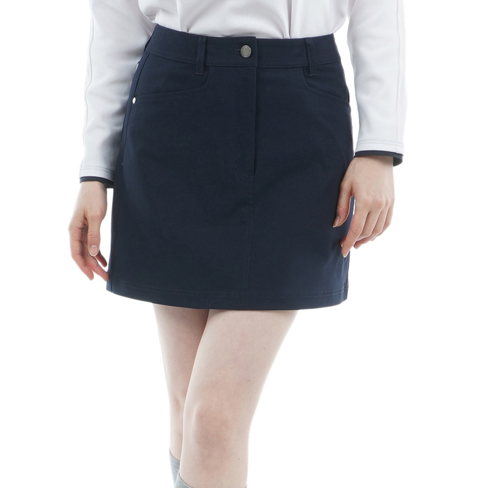 トミー ヒルフィガー ゴルフ（TOMMY HILFIGER GOLF）（レディース）ゴルフウェア ストレッチツイル スカート THLA567-NVY