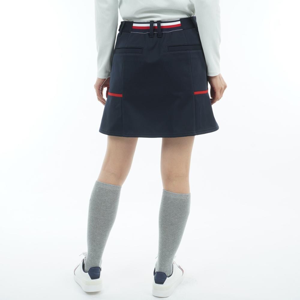 トミーヒルフィガーゴルフ（TOMMY HILFIGER GOLF）（レディース）ゴルフウェア 撥水 ウインドプルーフ スカート THLA585-NVY