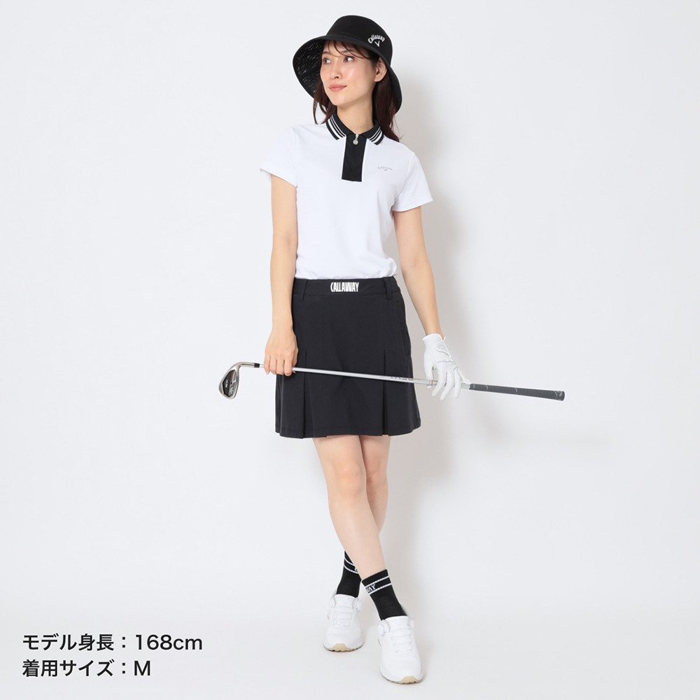 キャロウェイ（CALLAWAY）（レディース）ゴルフウェア 8WAYストレッチ裏クールプリーツスカート C26128207-1010