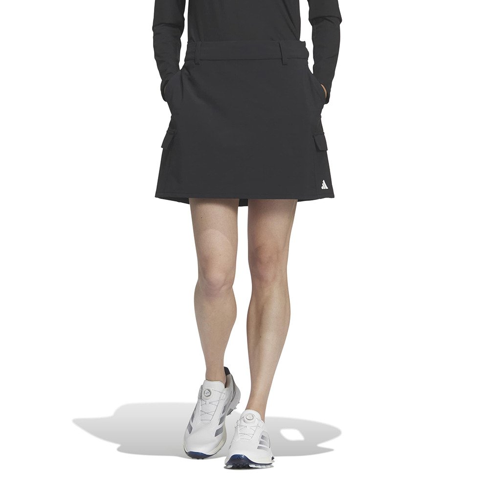 【未使用品】adidas レディース ゴルフラップスカート L/G 黒 ラス1❣️早い者勝ち❣️新品12650円/アディダスゴルフ/レディース