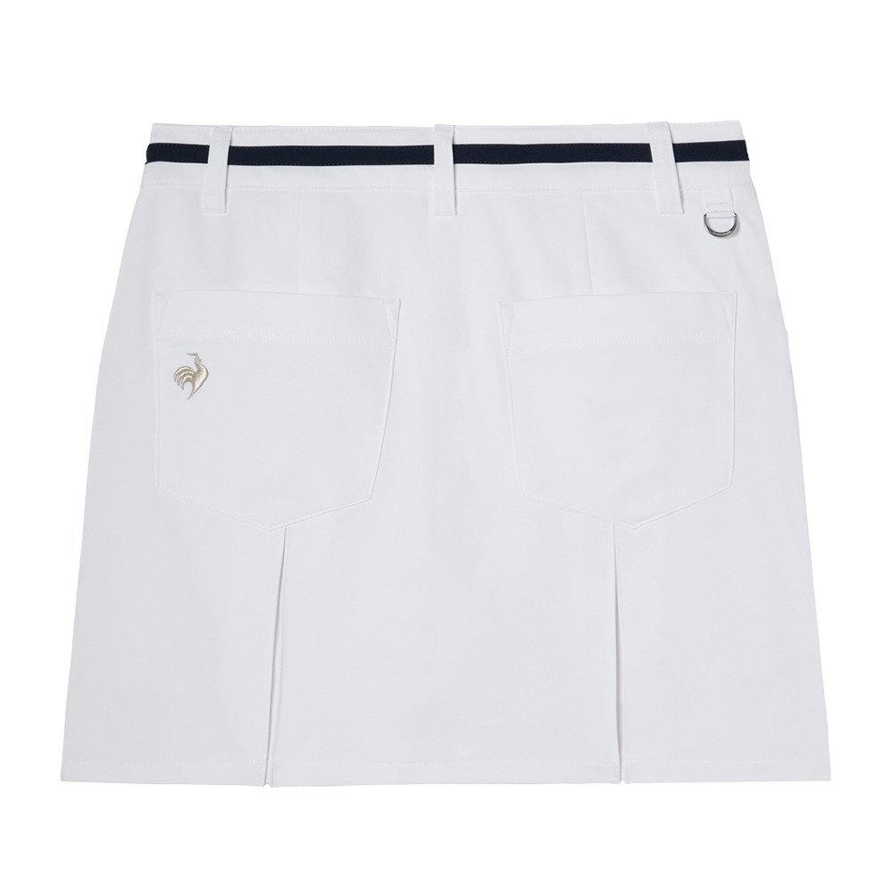 ルコックスポルティフ（lecoqsportif）（レディース）ゴルフウェア インナー付きスカート LG6SSK00L WH00