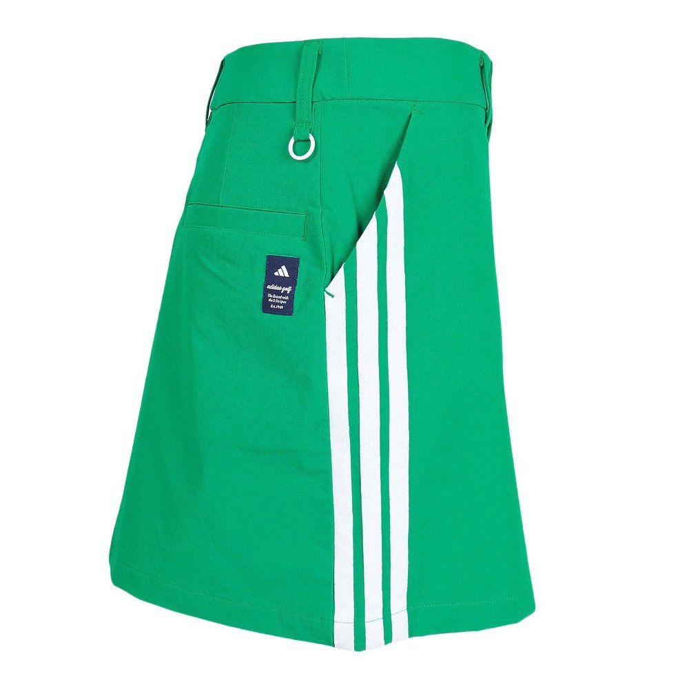 アディダス（adidas）（レディース）ゴルフウェア 撥水 ストレッチ スカート OGI96-KM1050 GRN