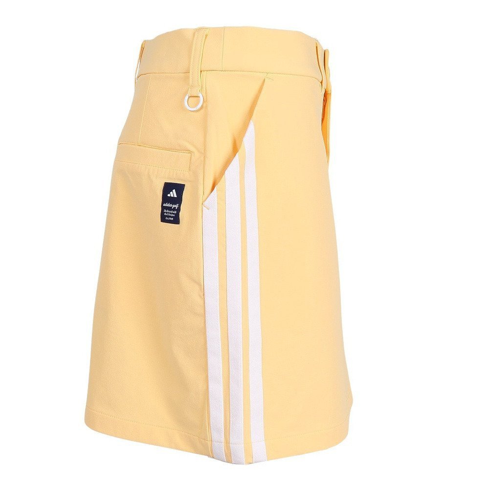 アディダス（adidas）（レディース）ゴルフウェア 撥水 ストレッチ スカート OGI96-KM1051 YEL