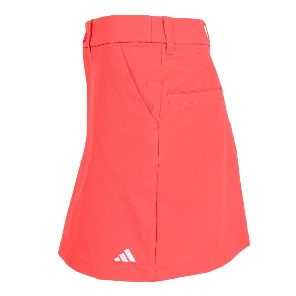 アディダス（adidas）（レディース）ゴルフウェア 撥水 ストレッチ スカート OGI96-KM2220 RED