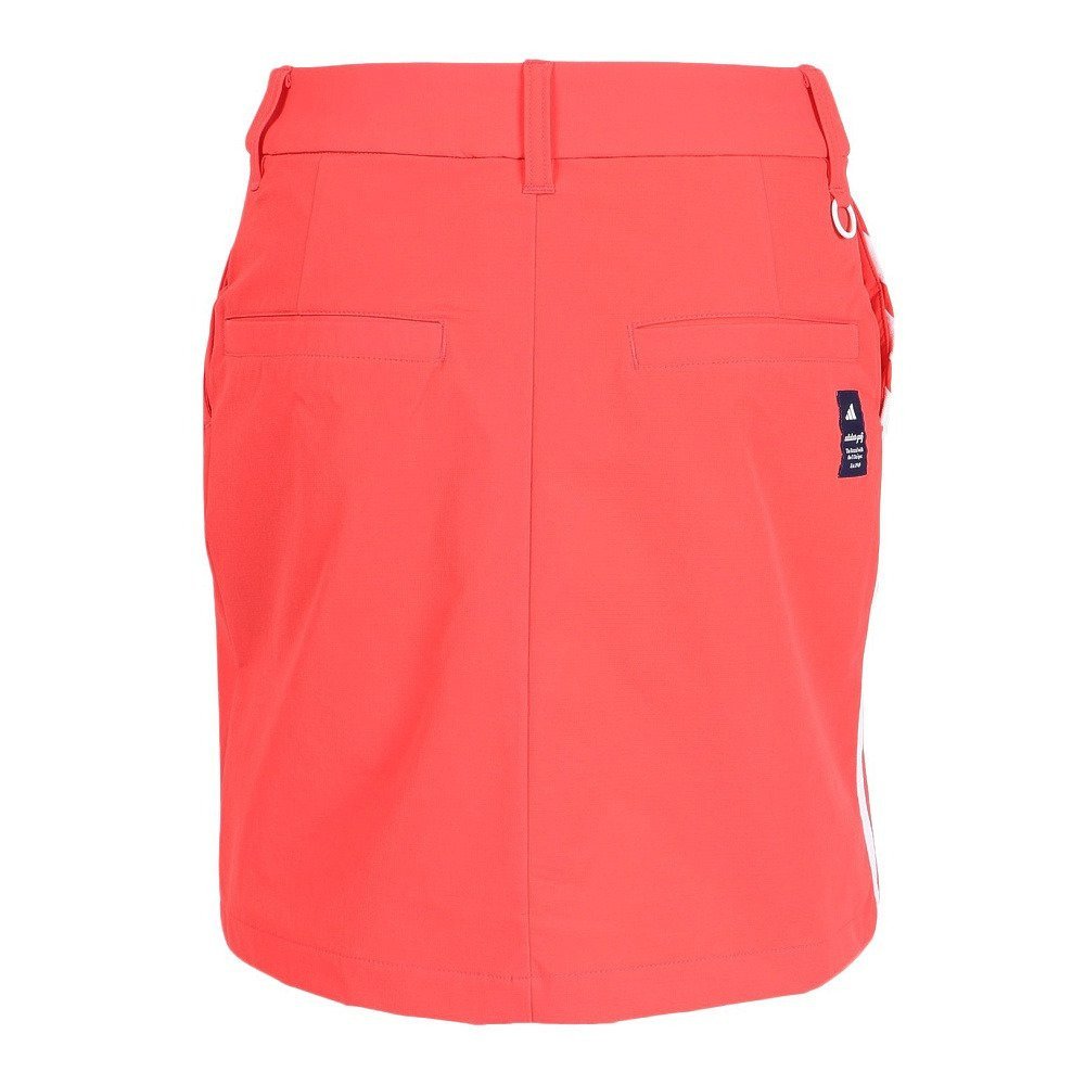 アディダス（adidas）（レディース）ゴルフウェア 撥水 ストレッチ スカート OGI96-KM2220 RED
