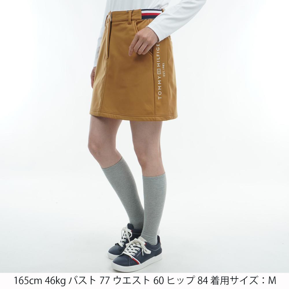 トミー ヒルフィガー ゴルフ（TOMMY HILFIGER GOLF）（レディース）ゴルフウェア 撥水 防風 ウインドプルーフ ウォームスカート THLA475-MOCA