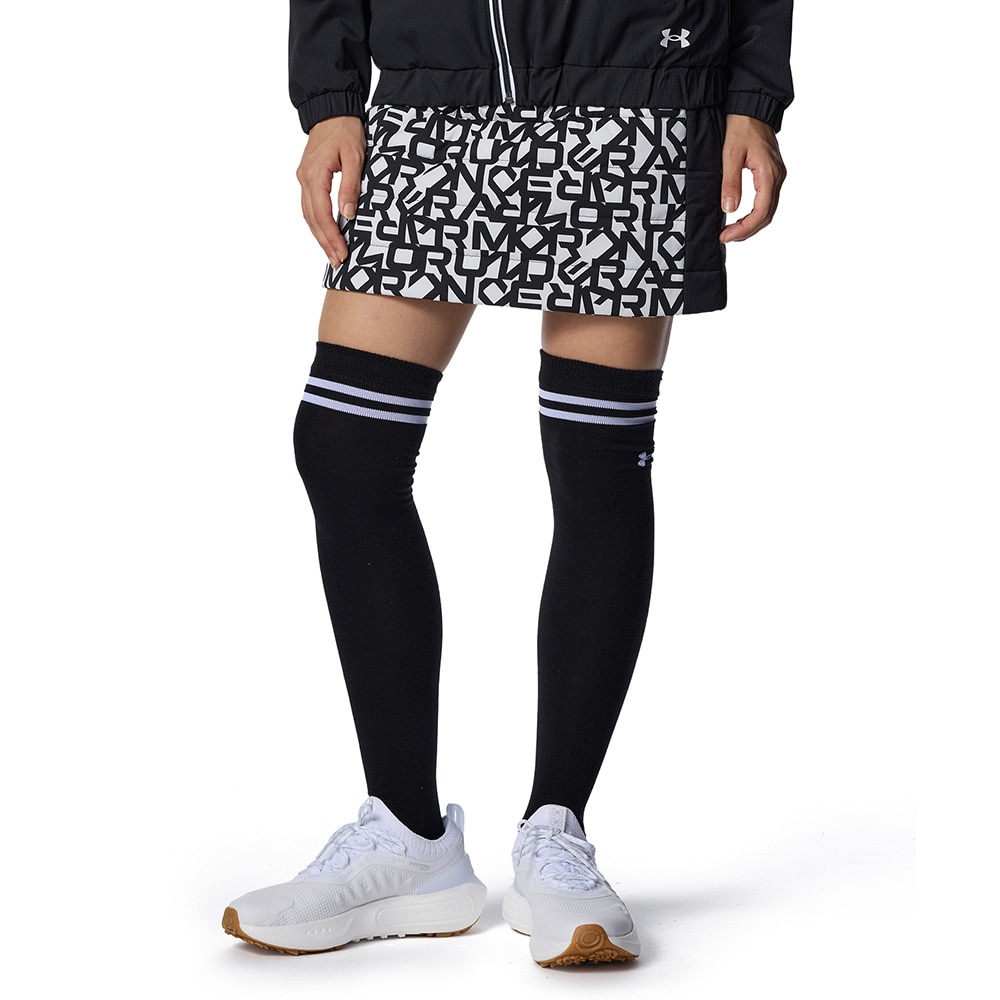 アンダーアーマー ゴルフウェア DRIVE INSULATED PRINTED 中綿 スカート 6008812 001 L 90 ウェア