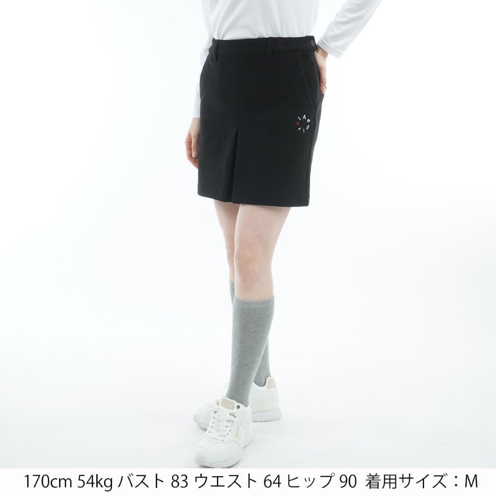 アドミラル ゴルフ（Admiral GOLF）（レディース）ゴルフウェア ハイテンション 裏起毛スカート ADLA573-BLK