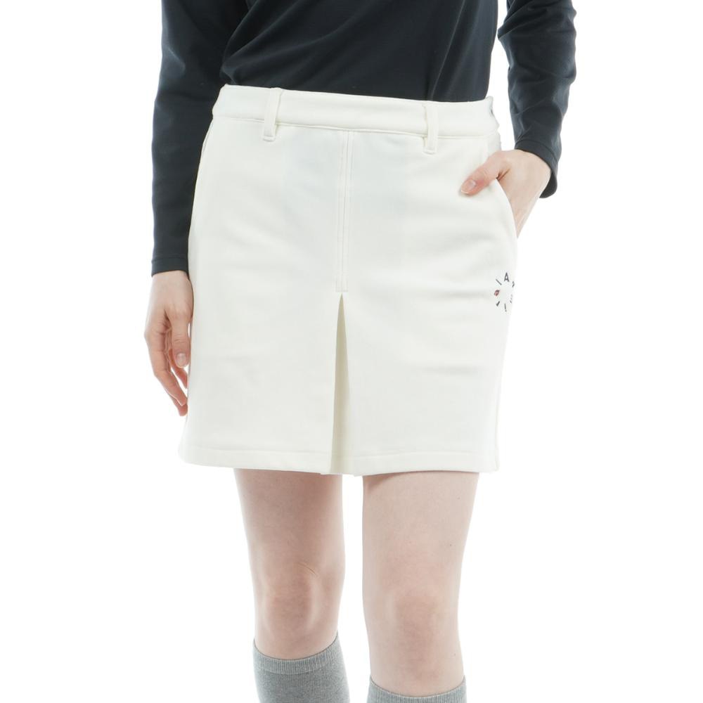 アドミラル ゴルフ（Admiral GOLF）（レディース）ゴルフウェア ハイテンション 裏起毛スカート ADLA573-WHT