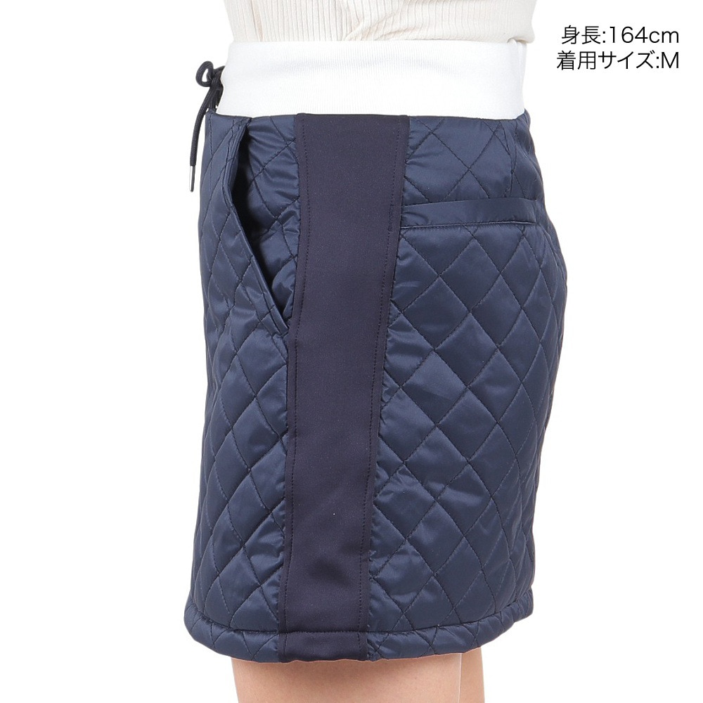 フィドラ（FIDRA）（レディース）ゴルフウェア 防寒 吸湿 発熱 ハイブリッドスカート FD5NUP21 NVY