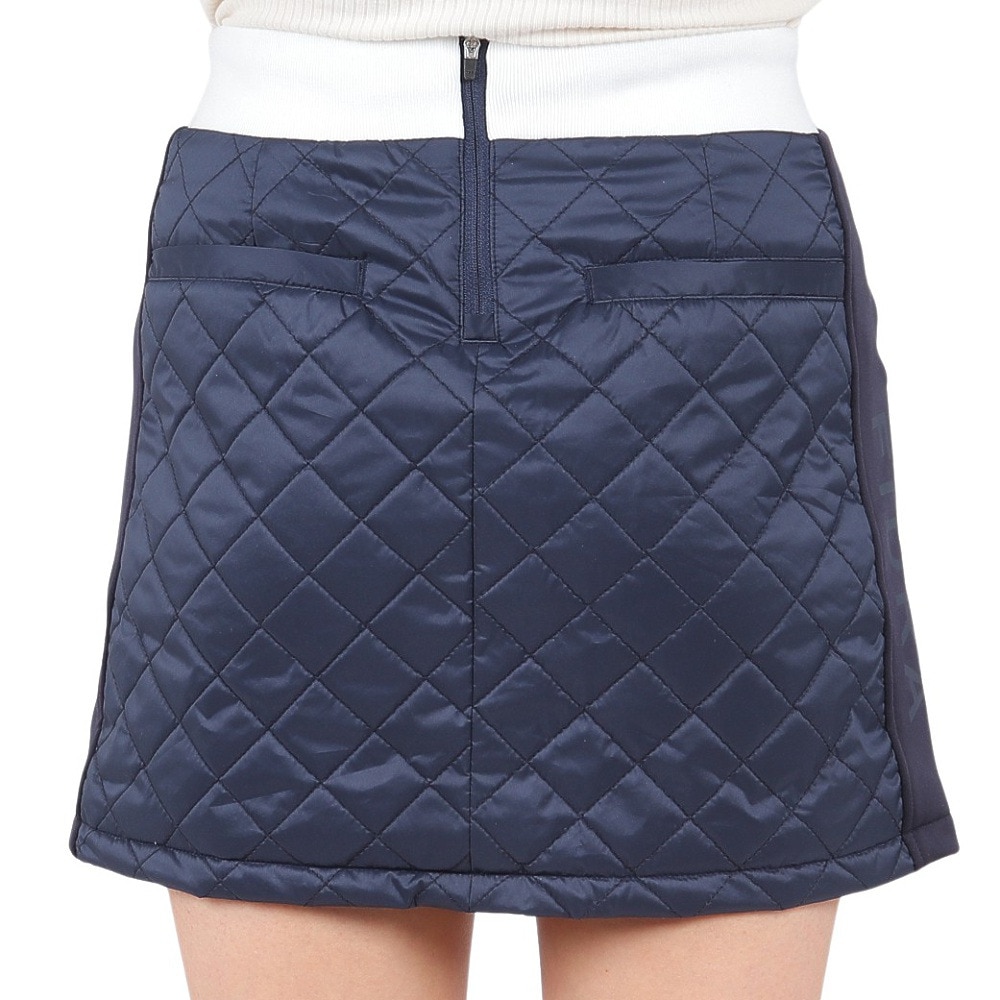フィドラ（FIDRA）（レディース）ゴルフウェア 防寒 吸湿 発熱 ハイブリッドスカート FD5NUP21 NVY