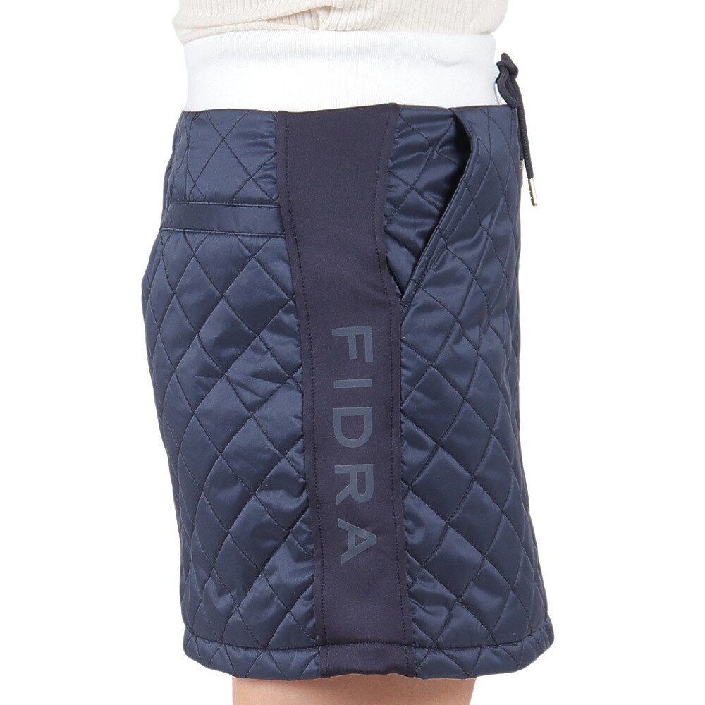フィドラ（FIDRA）（レディース）ゴルフウェア 防寒 吸湿 発熱 ハイブリッドスカート FD5NUP21 NVY