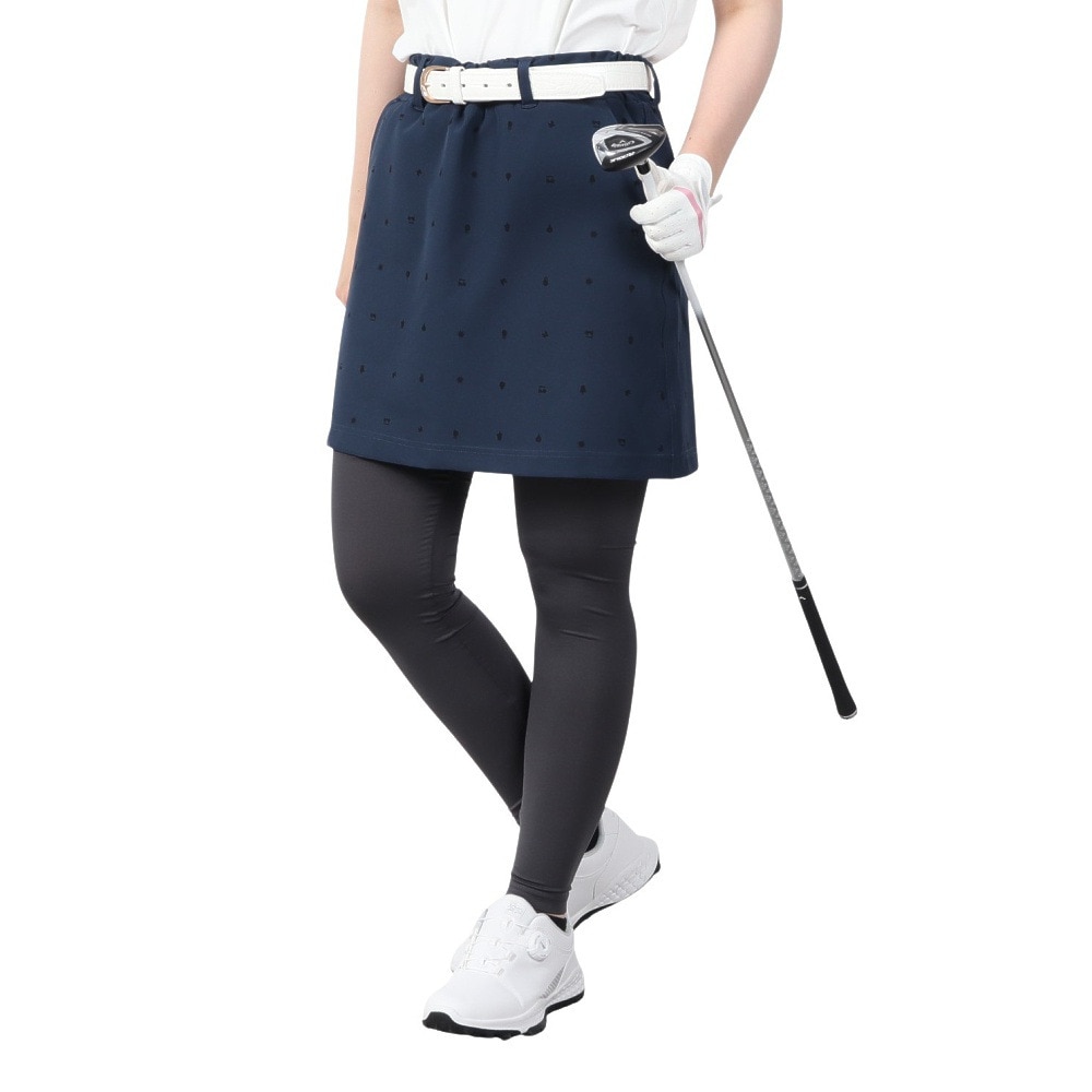 マリ・クレール スポール（marie claire sport）（レディース）ゴルフウェア レギスカパンツ 713312 -NV