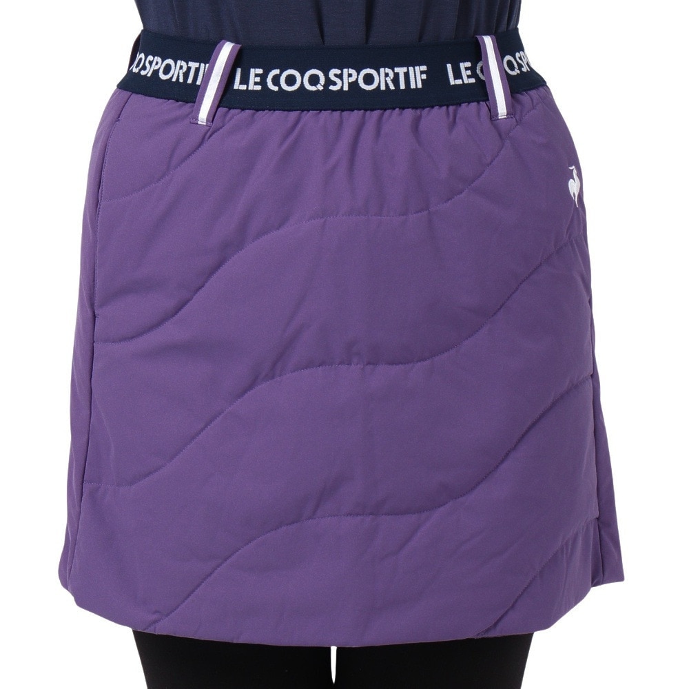ルコックスポルティフ（lecoqsportif）（レディース）ゴルフウェア 中わたスカート QGWWJE10 PP00