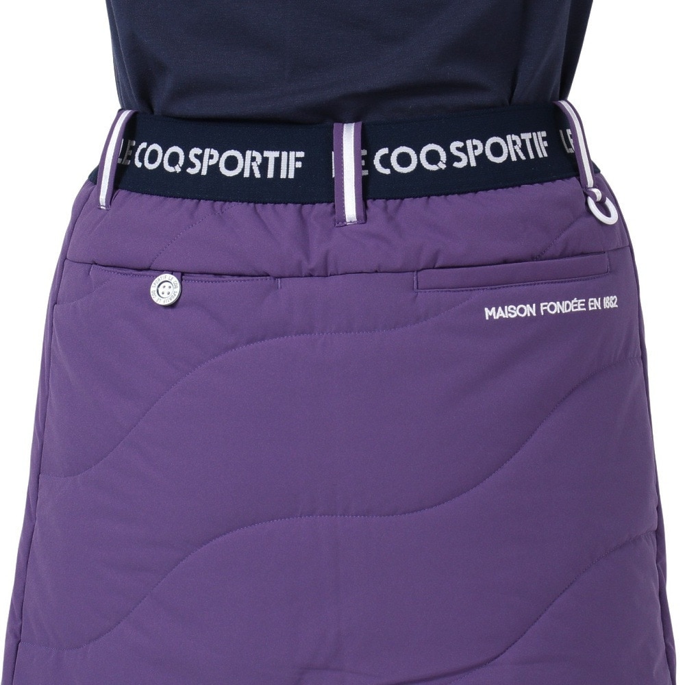 ルコックスポルティフ（lecoqsportif）（レディース）ゴルフウェア 中わたスカート QGWWJE10 PP00