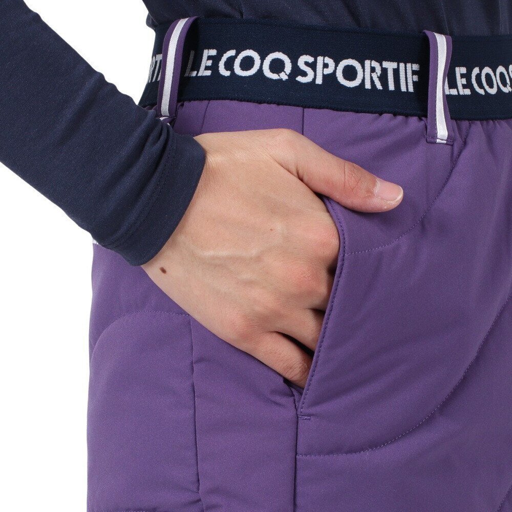 ルコックスポルティフ（lecoqsportif）（レディース）ゴルフウェア 中わたスカート QGWWJE10 PP00