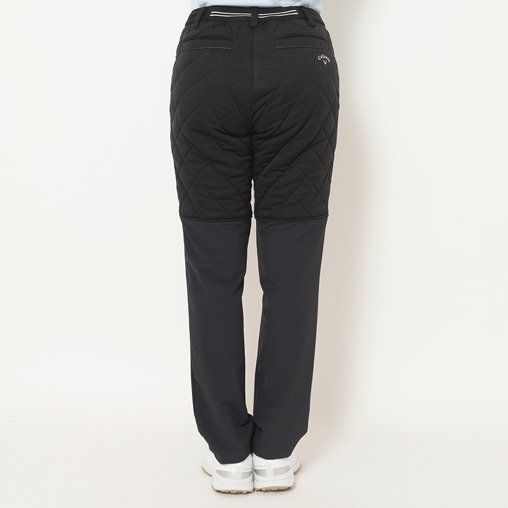 キャロウェイ　Callaway ゴルフ 中綿 パンツ M 美品 ブラック キャロウェイ（CALLAWAY）（レディース）ゴルフウェア 防寒 スター