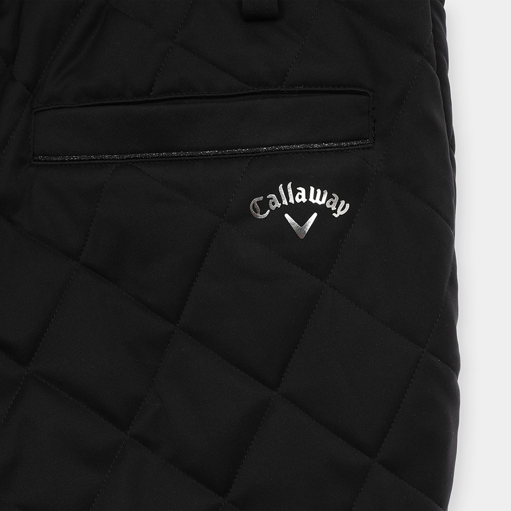 キャロウェイ　Callaway ゴルフ 中綿 パンツ M 美品 ブラック キャロウェイ（CALLAWAY）（レディース）ゴルフウェア 防寒 スター