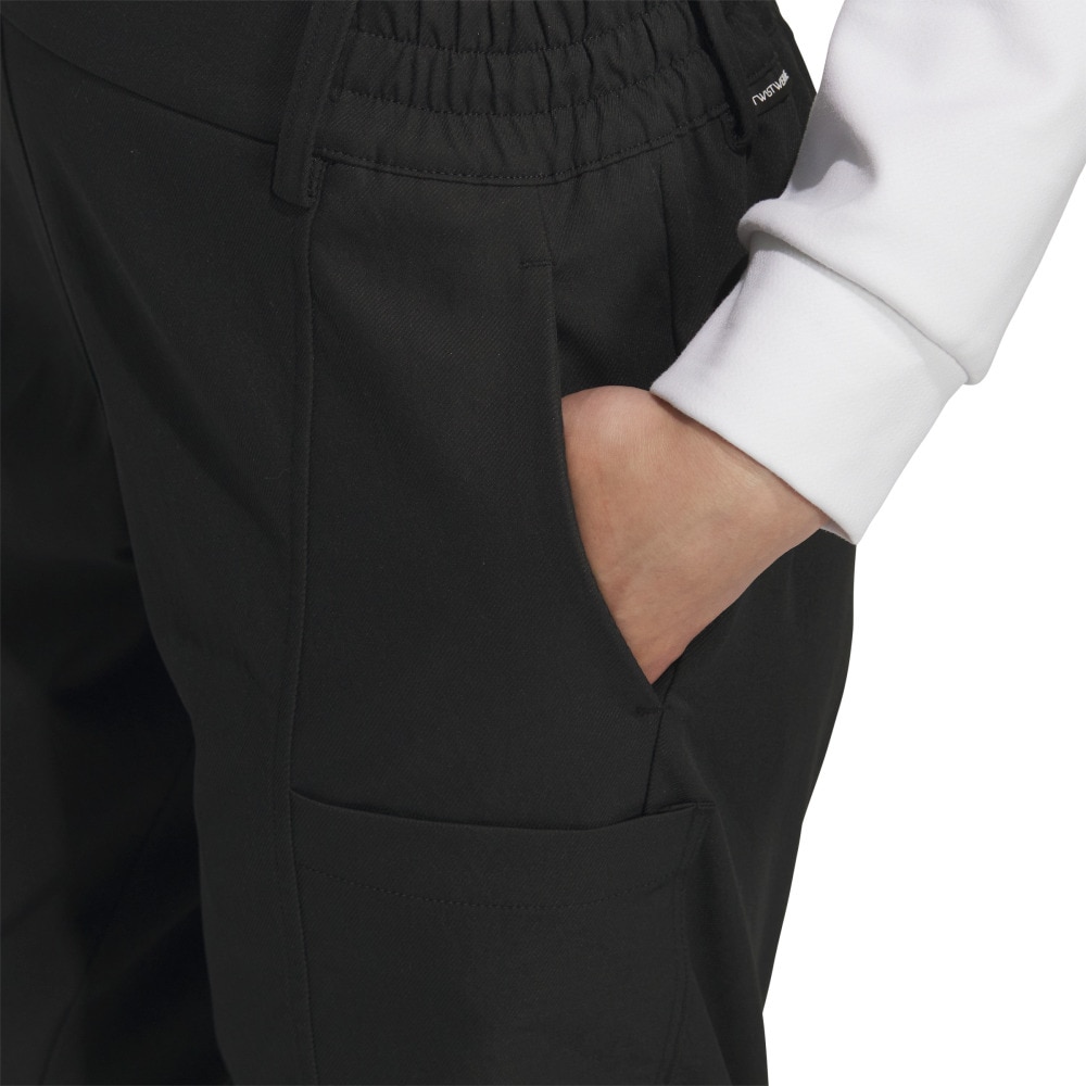 アディダス（adidas）（レディース）ゴルフウェア ツイストウィーブ カーゴ アンクル パンツ JUW98-JM9626 BLK