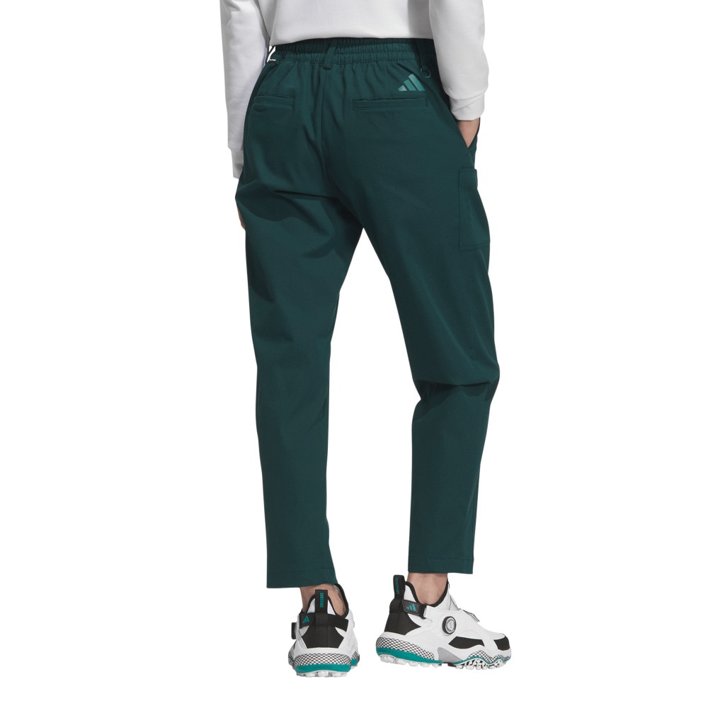 アディダス（adidas）（レディース）ゴルフウェア ツイストウィーブ カーゴ アンクル パンツ JUW98-JM9627 DGRN
