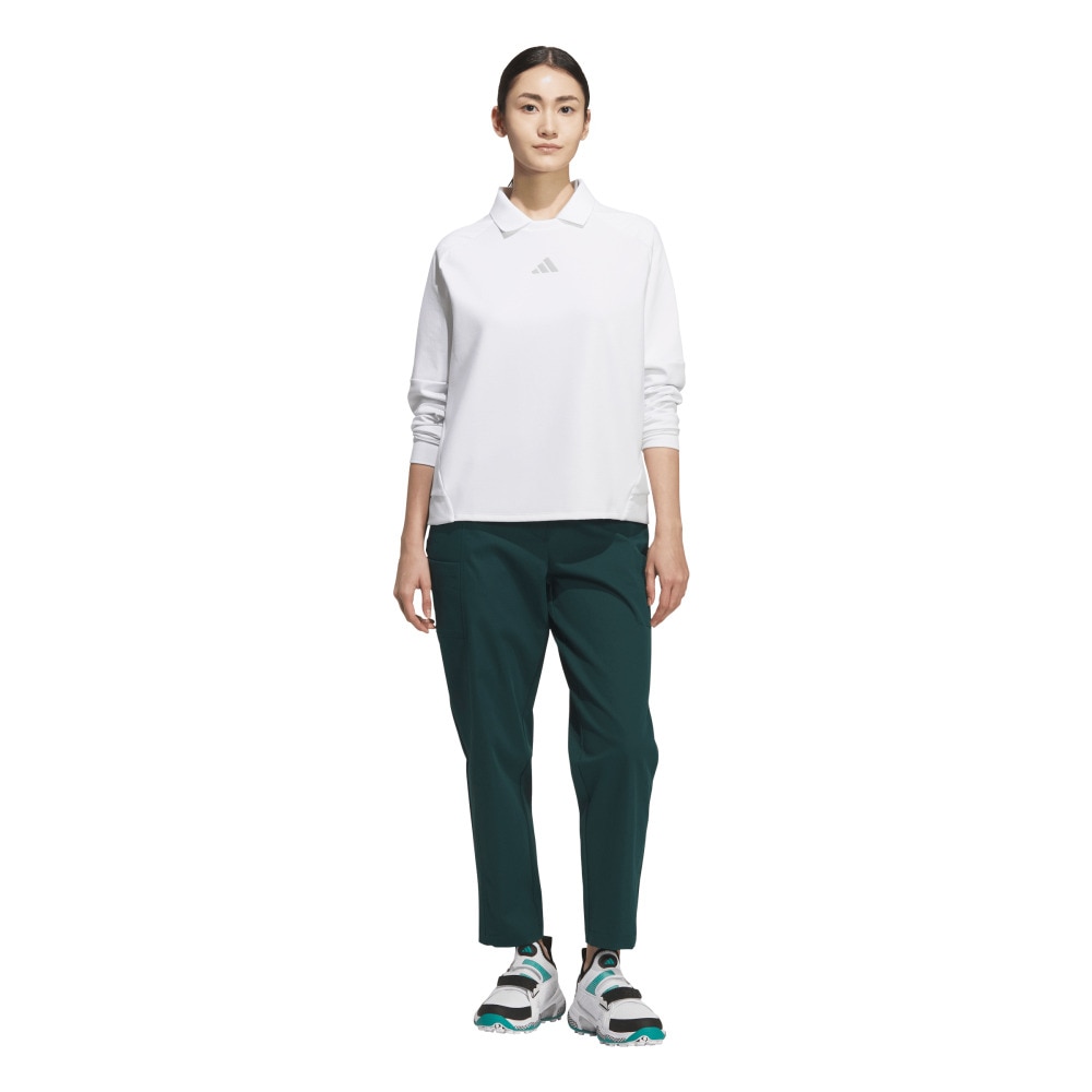 アディダス（adidas）（レディース）ゴルフウェア ツイストウィーブ カーゴ アンクル パンツ JUW98-JM9627 DGRN