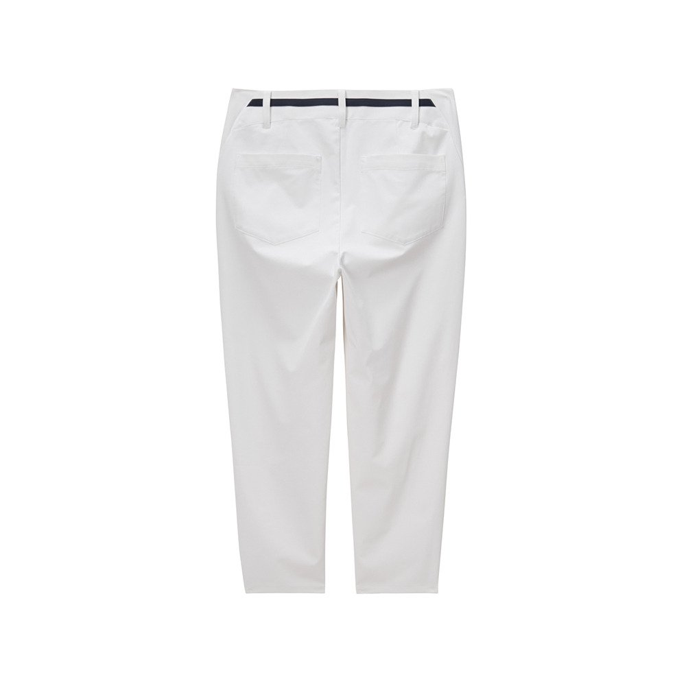 ルコックスポルティフ（lecoqsportif）（レディース）ゴルフウェア 吸汗速乾 接触冷感 8分丈パンツ LG6SLP54L WH00