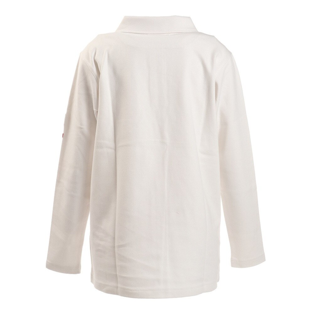 エピキュール（epicure）（レディース）ゴルフウェア UV ストレッチ リラックス 長袖ポロシャツ 155-25810-004