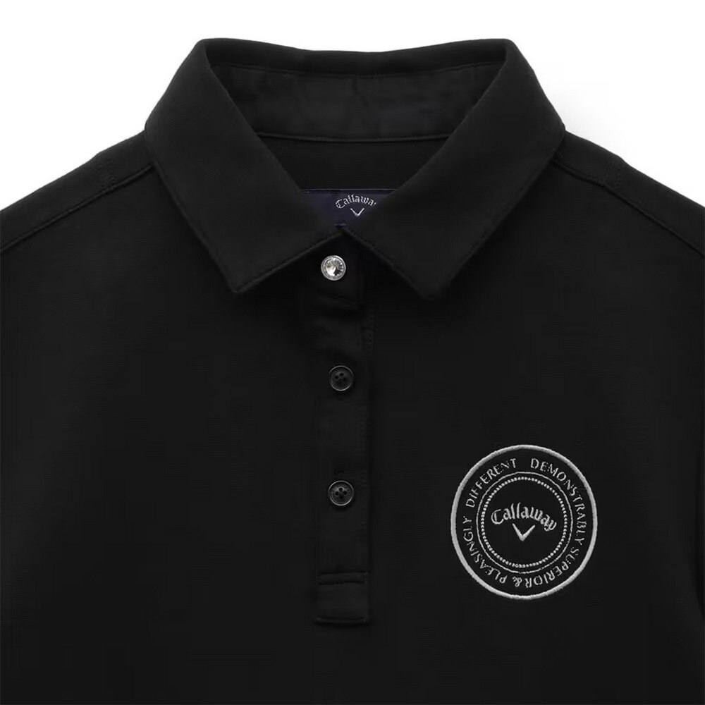 キャロウェイ（CALLAWAY）（レディース）ゴルフウェア ポンチ長袖シャツ C22233203-1010