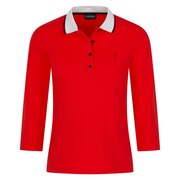 ゴルフィーノ（GOLFINO）（レディース）ゴルフウェア 七分袖ポロシャツ 5430726-361