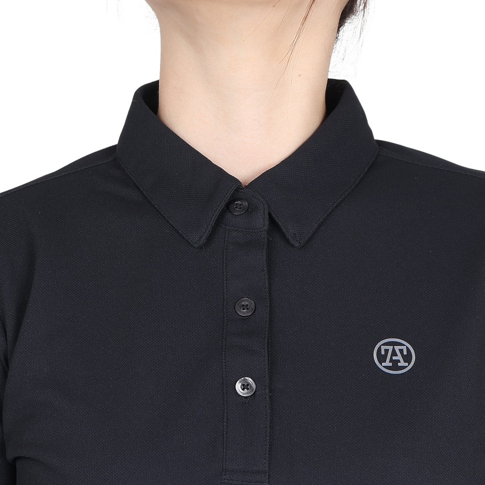 トミーアーマー（Tommy Armour）（レディース）ゴルフウェア 長袖 Basic ロングスリーブポロシャツ TAES24B070107 BLK