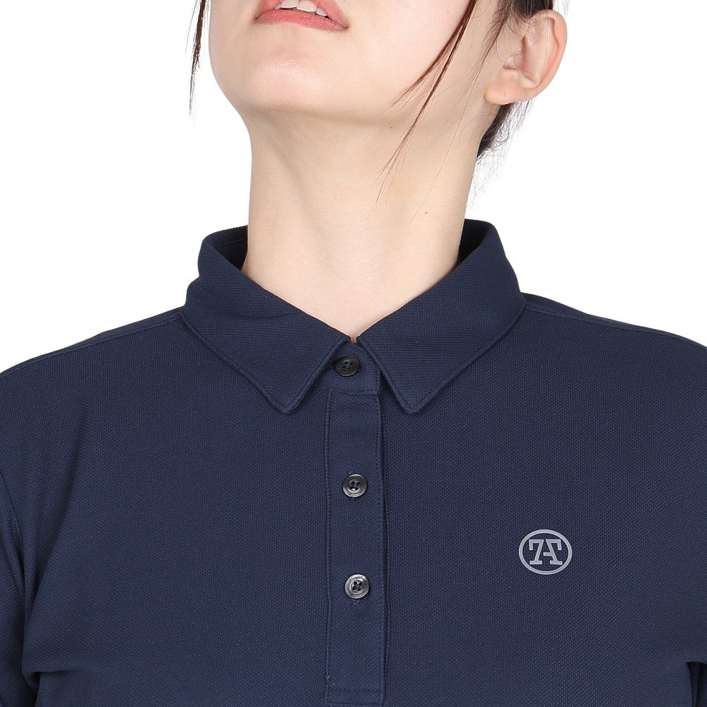 トミーアーマー（Tommy Armour）（レディース）ゴルフウェア ベーシックロングスリーブポロシャツ TAES24B070107 NVY