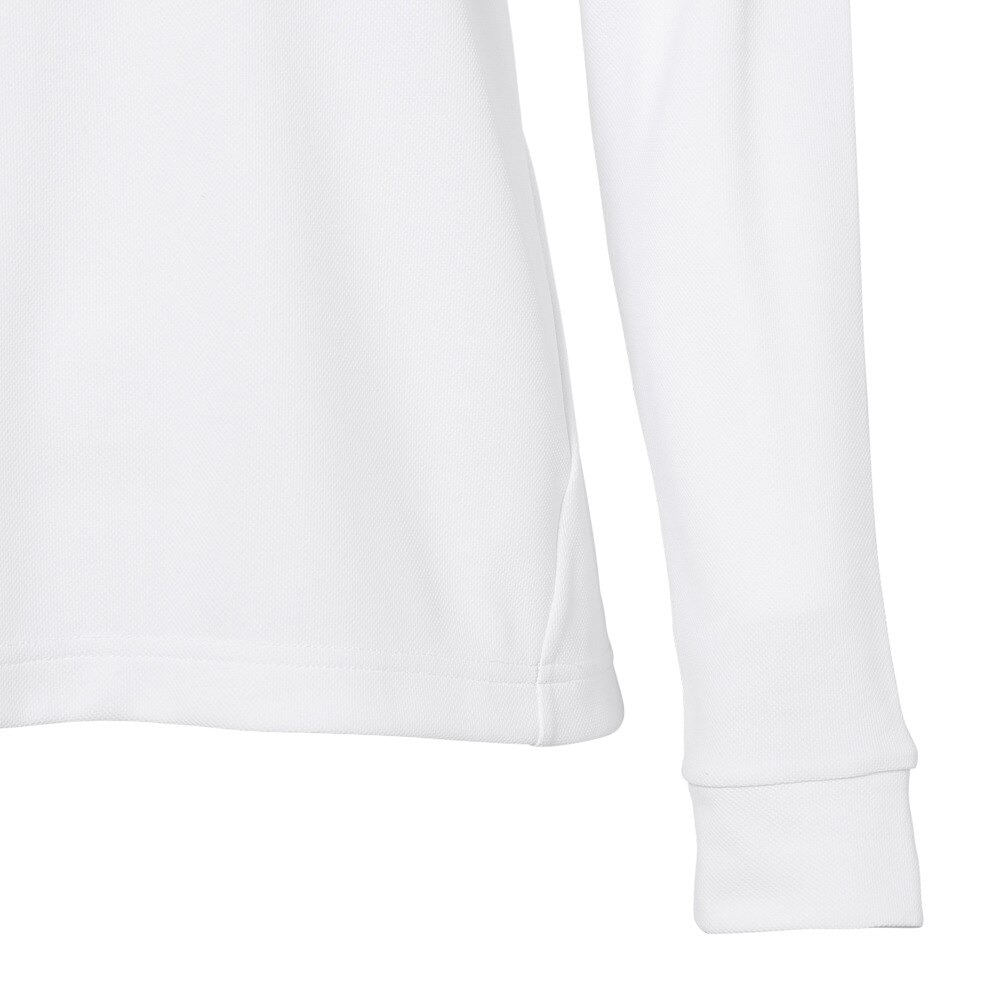 トミーアーマー（Tommy Armour）（レディース）ゴルフウェア ベーシックロングスリーブポロシャツ TAES24B070107 WHT