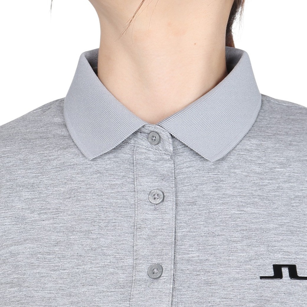 J.LINDEBERG（レディース）ゴルフウェア 吸水速乾 Flor 長袖ポロシャツ 072-22910-013