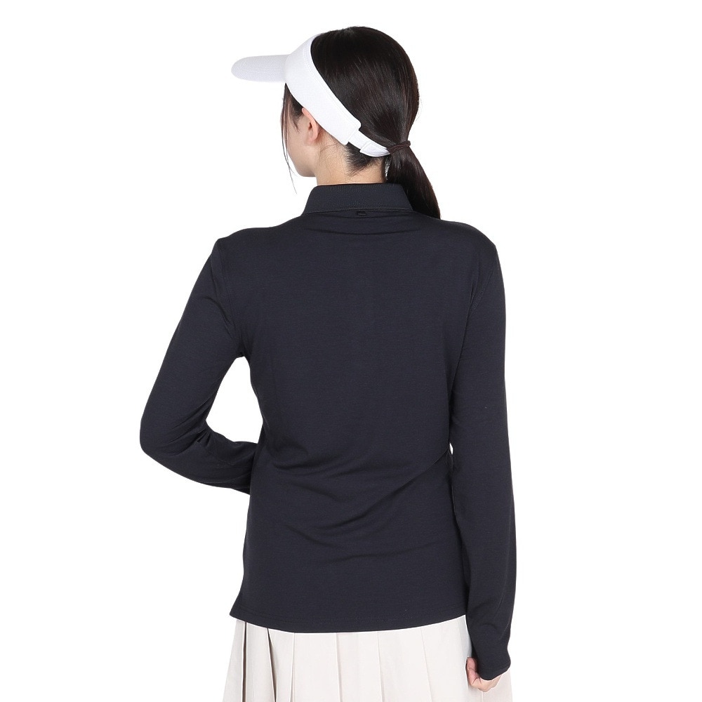 J.LINDEBERG（レディース）ゴルフウェア 吸水速乾 Flor 長袖ポロシャツ 072-22910-019
